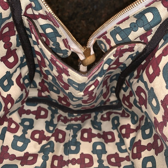 Vintage Gucci Guccissima Signoria Large Dome Cream - Picture 12 of 12